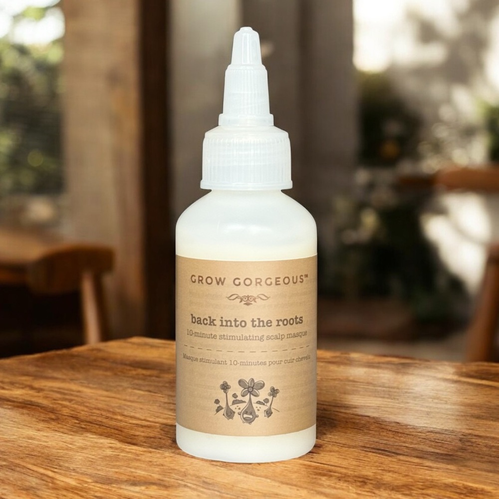 GROW GORGEOUS "Back Into the Roots"  10-Minute Stimulating Scalp Mask Masque NEW